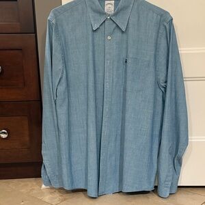 Brooks Brothers Light Blue Casual Button-Down Shirt